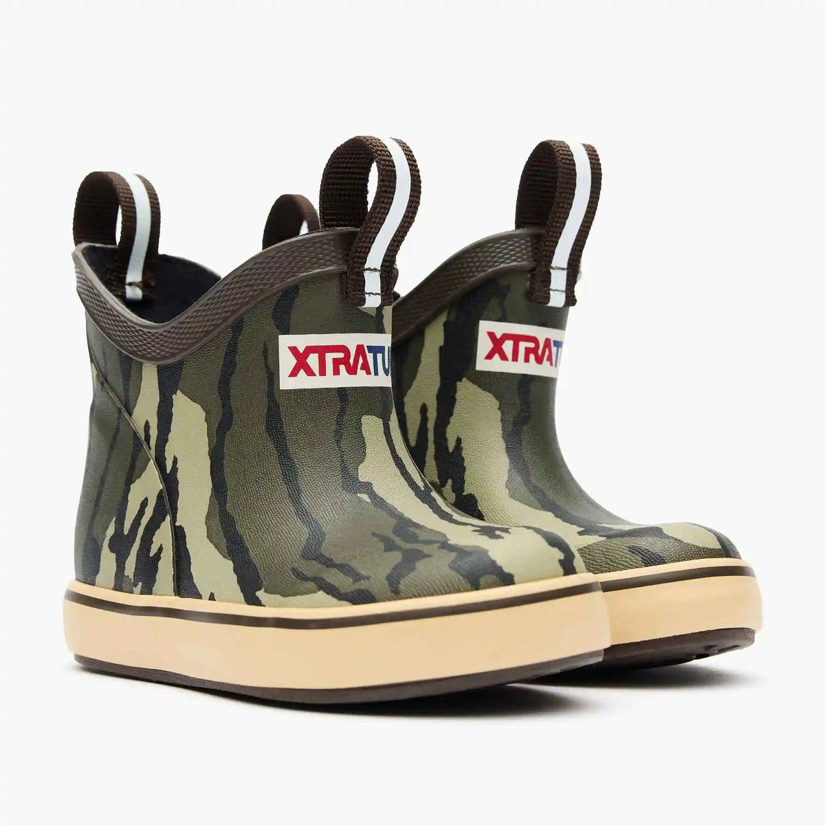 Kids' Mossy Oak® Bottomland Ankle Deck Boot