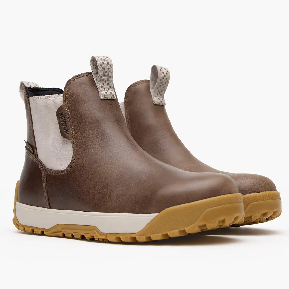 Women's Waterproof Leather Ankle Deck Boot