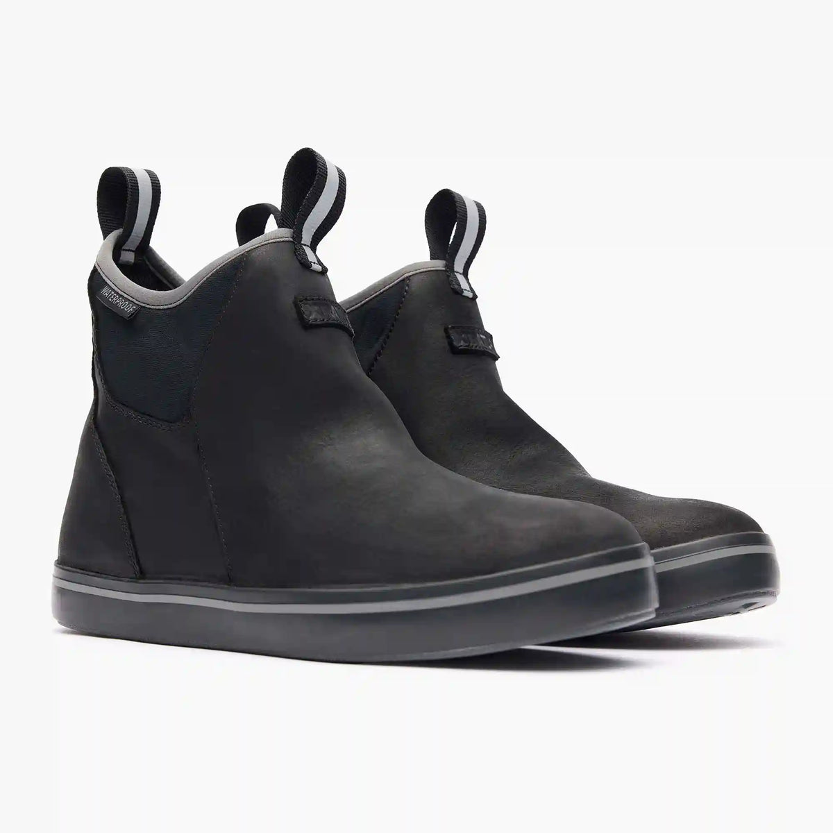 Women's Leather Ankle Deck Boot