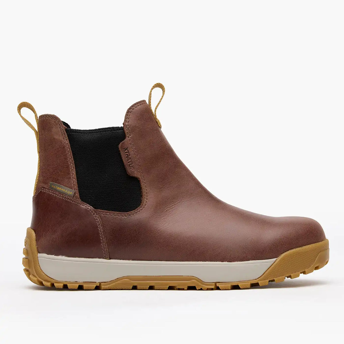 Men's Waterproof Leather Ankle Deck Boot
