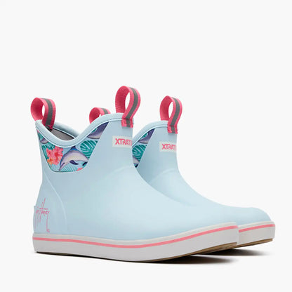 Women's Ankle Deck Boot Guy Harvey