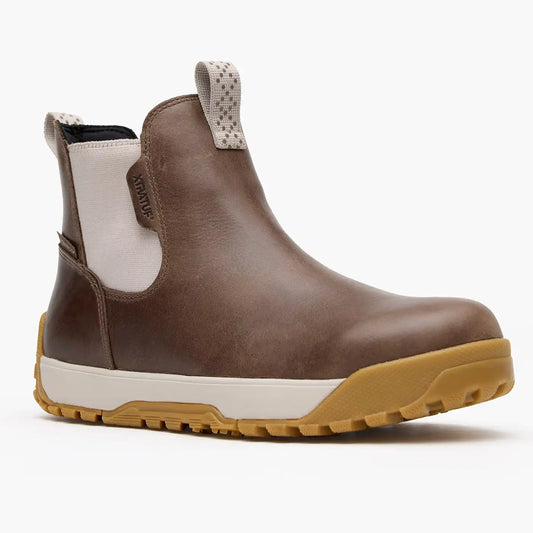 Women's Waterproof Leather Ankle Deck Boot