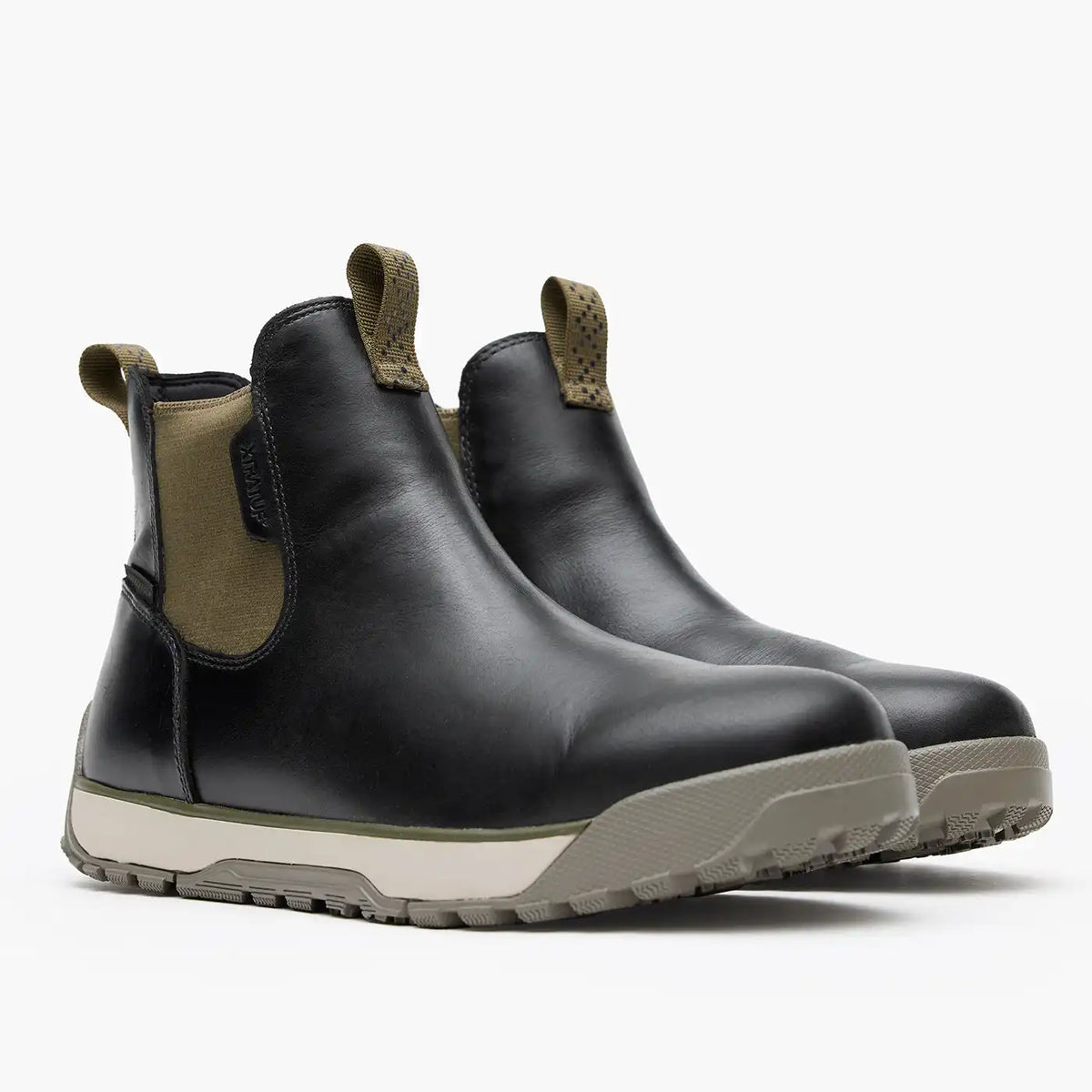 Men's Waterproof Leather Ankle Deck Boot