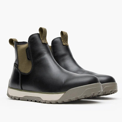 Men's Waterproof Leather Ankle Deck Boot