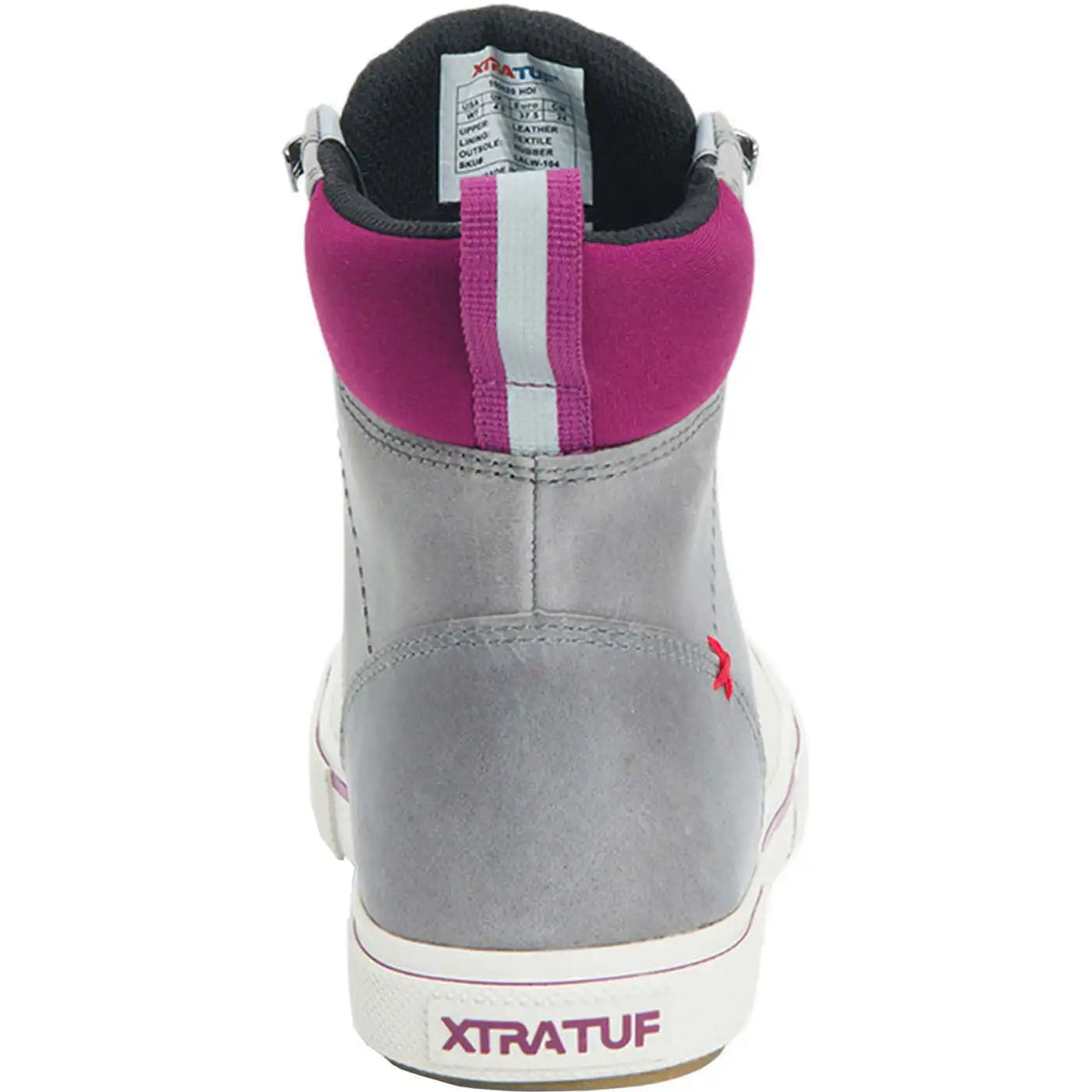 Women's Leather Lace Ankle Deck Boot