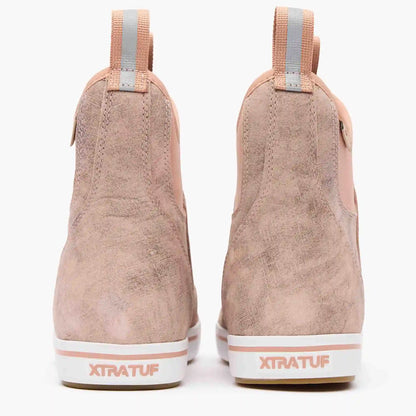 Women's Leather Ankle Deck Boot