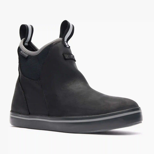 Women's Leather Ankle Deck Boot