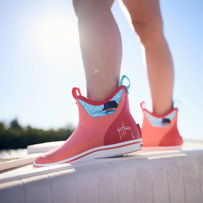 Women's Ankle Deck Boot Guy Harvey