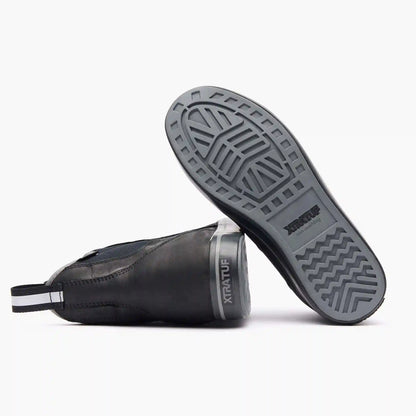 Women's Leather Ankle Deck Boot