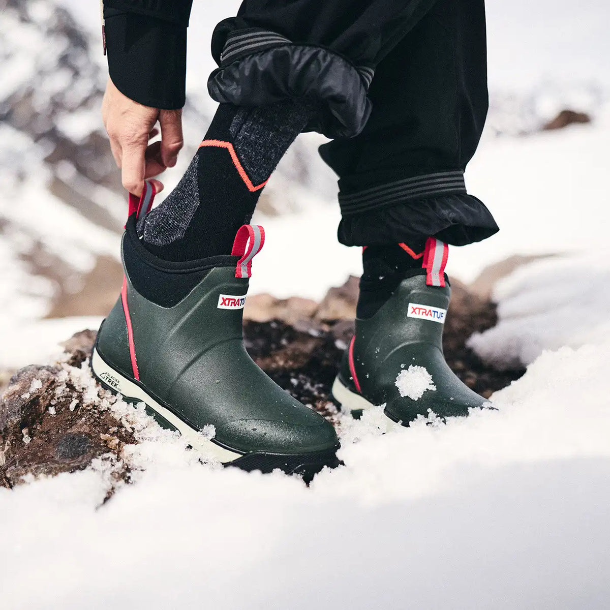 Women's Ice Fleece Lined Ankle Deck Boot