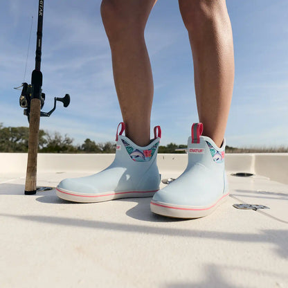 Women's Ankle Deck Boot Guy Harvey