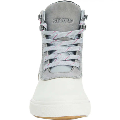 Women's Leather Lace Ankle Deck Boot