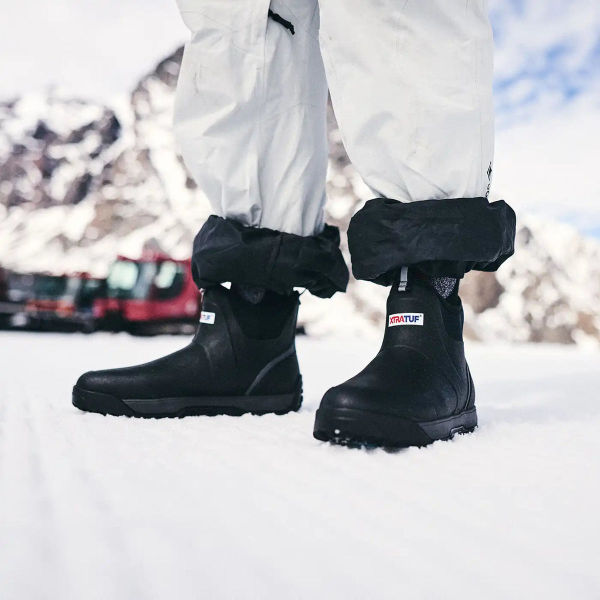 Men's Ice Fleece Lined Ankle Deck Boot