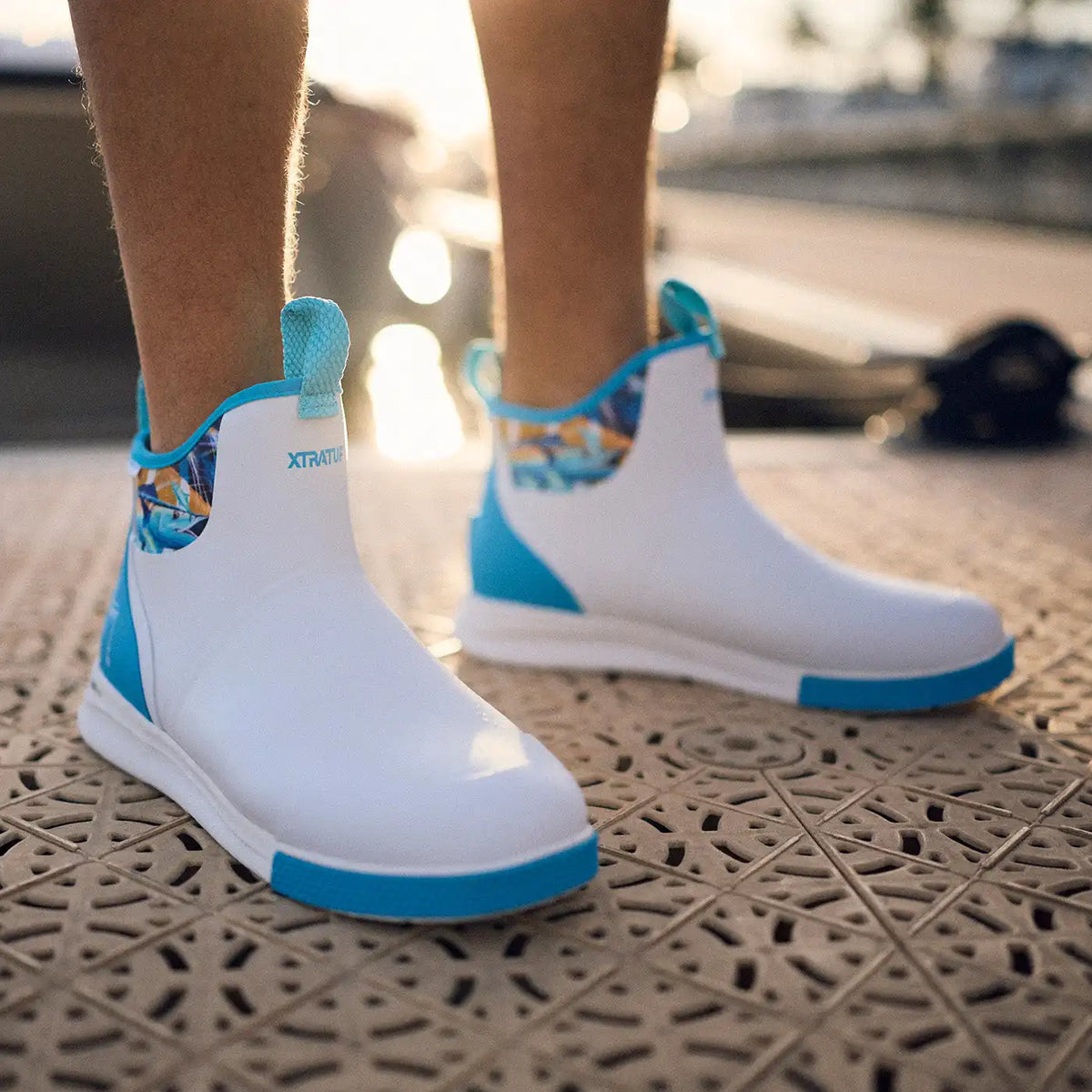 Men's Ankle Deck Boot Sport Guy Harvey