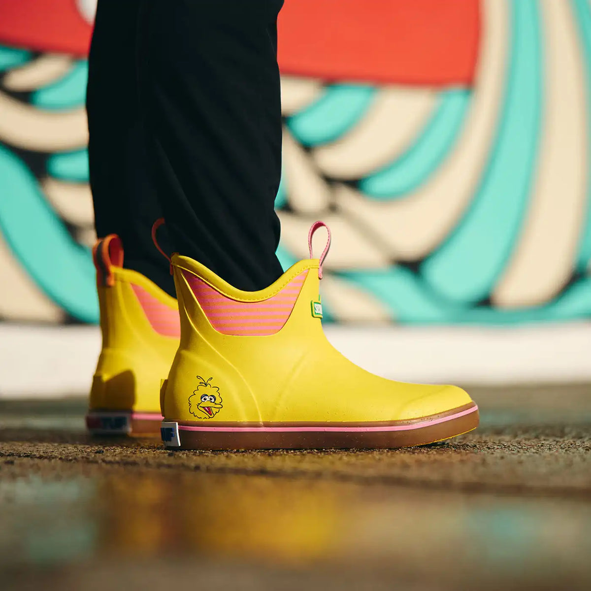 Sesame Street Women’s Ankle Deck Boot