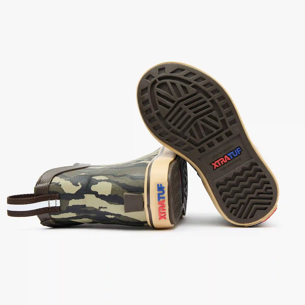 Kids' Mossy Oak® Bottomland Ankle Deck Boot