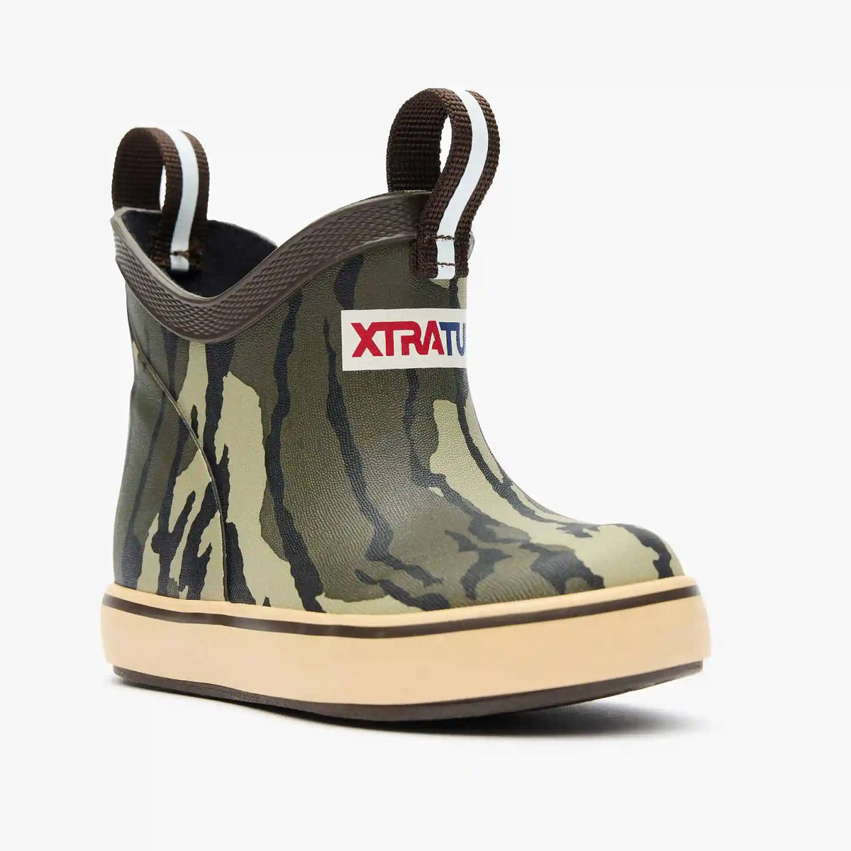 Kids' Mossy Oak® Bottomland Ankle Deck Boot