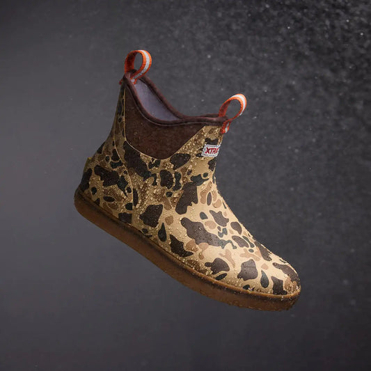 Men's Duck Camo Ankle Deck Boot