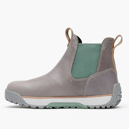Women's Waterproof Leather Ankle Deck Boot