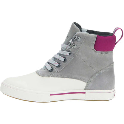 Women's Leather Lace Ankle Deck Boot