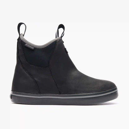 Women's Leather Ankle Deck Boot