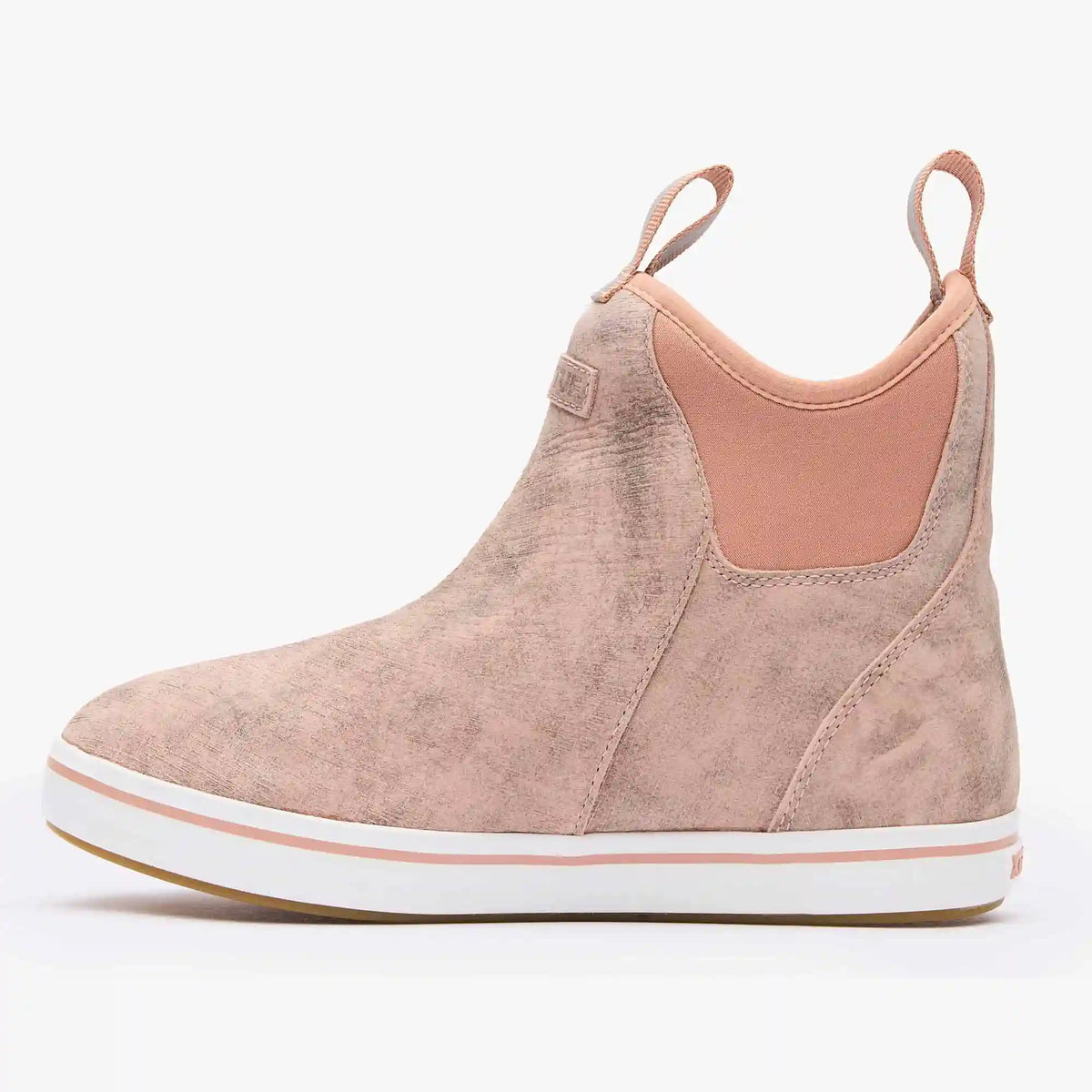 Women's Leather Ankle Deck Boot