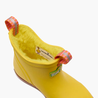 Sesame Street Kids' Fleece Lined Ankle Deck Boot