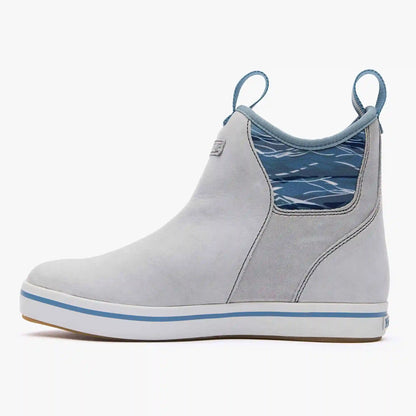 Women's Leather Ankle Deck Boot