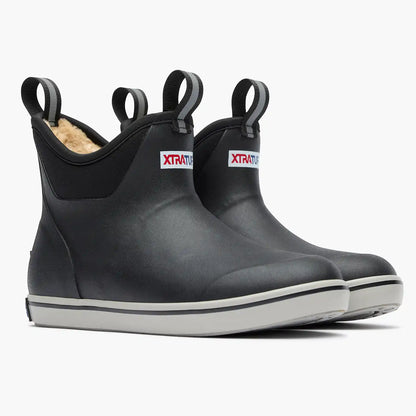 Women's Fleece Lined Ankle Deck Boot