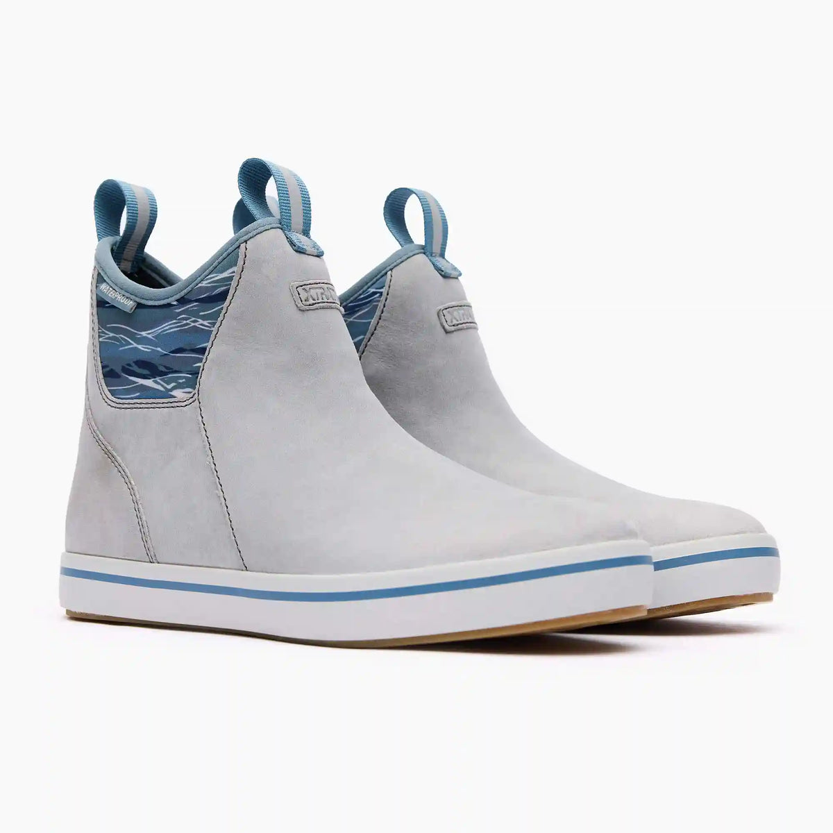 Women's Leather Ankle Deck Boot