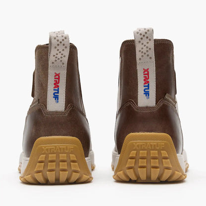 Women's Waterproof Leather Ankle Deck Boot
