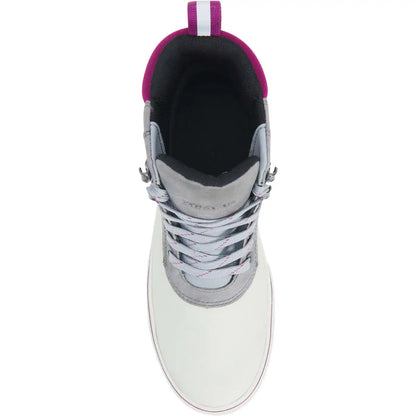 Women's Leather Lace Ankle Deck Boot