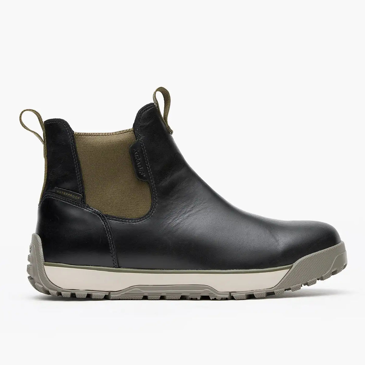 Men's Waterproof Leather Ankle Deck Boot