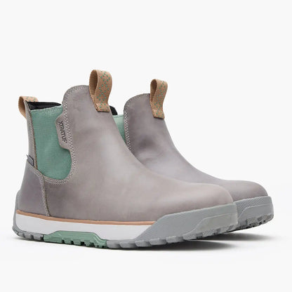 Women's Waterproof Leather Ankle Deck Boot