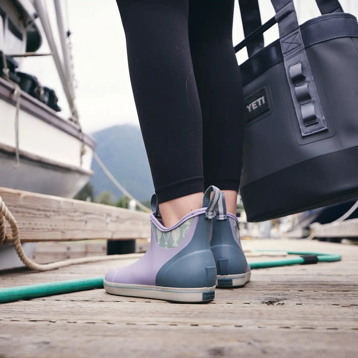Women's Salmon Sisters Ankle Deck Boot