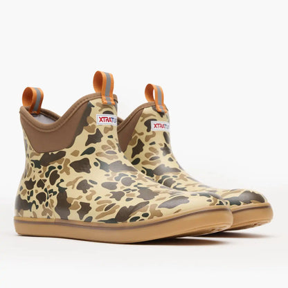 Men's Duck Camo Ankle Deck Boot