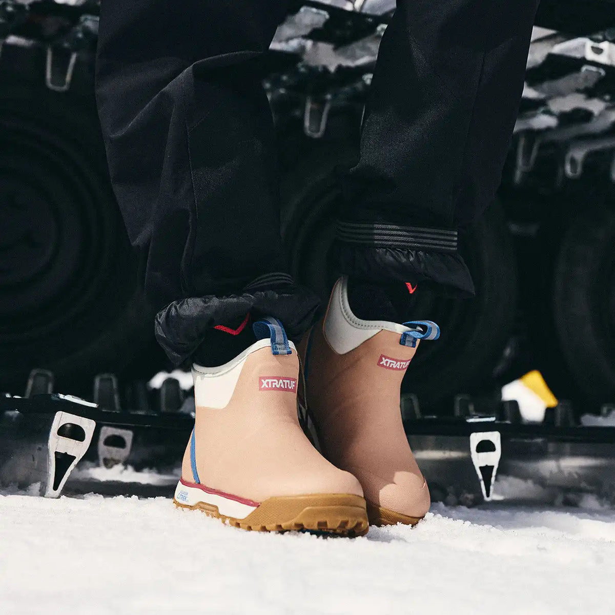 Women's Ice Fleece Lined Ankle Deck Boot