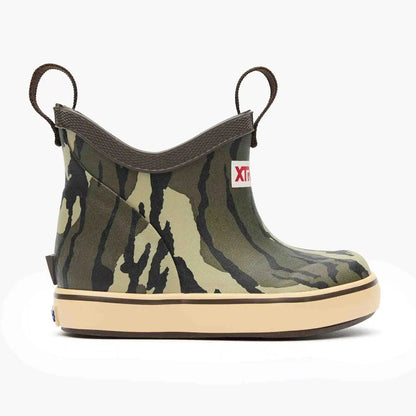 Kids' Mossy Oak® Bottomland Ankle Deck Boot