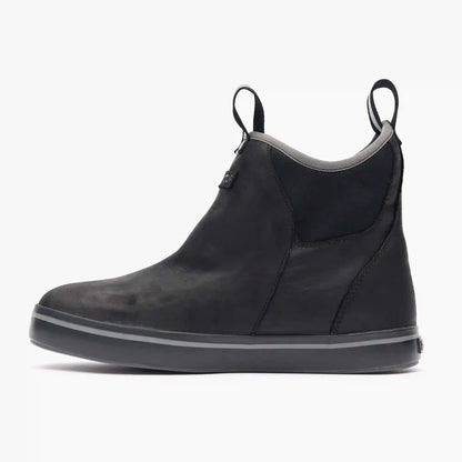 Women's Leather Ankle Deck Boot