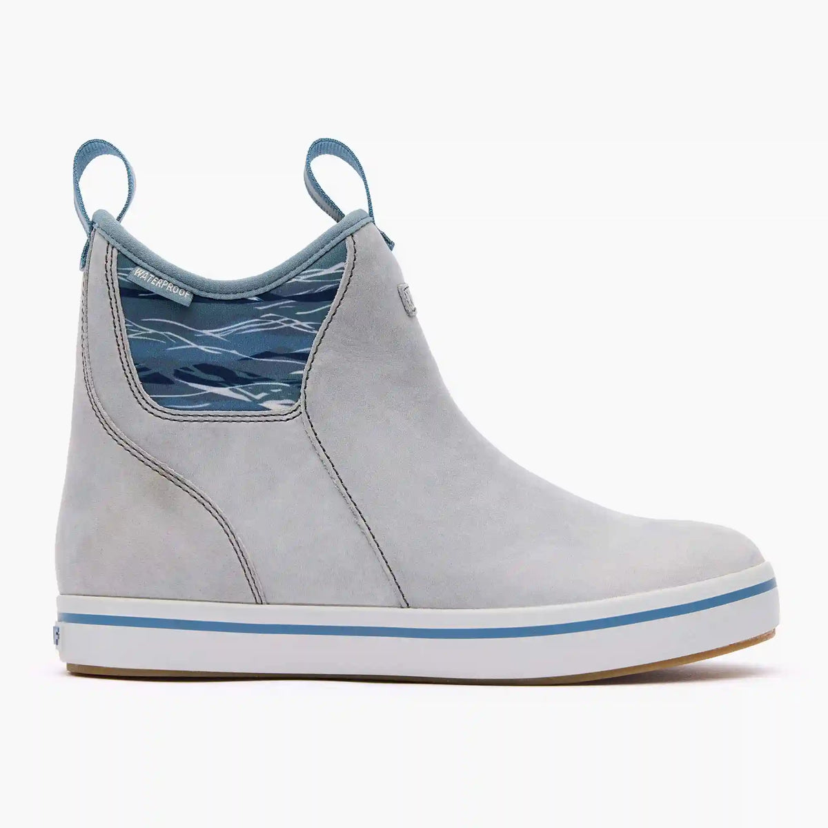 Women's Leather Ankle Deck Boot